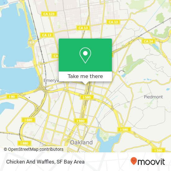 Chicken And Waffles map