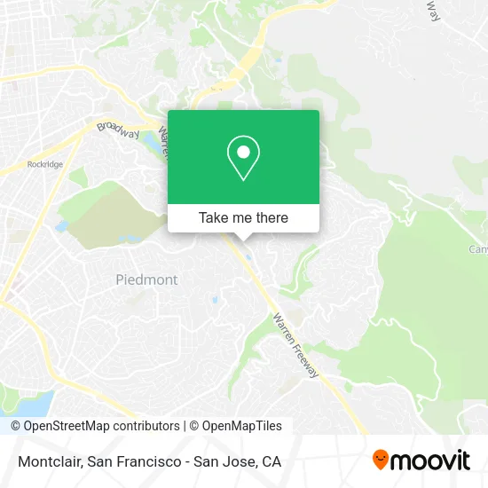 Mapa de Montclair