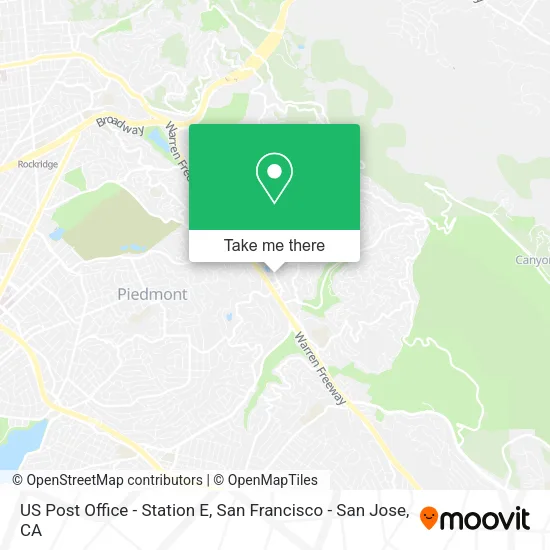 Mapa de US Post Office - Station E