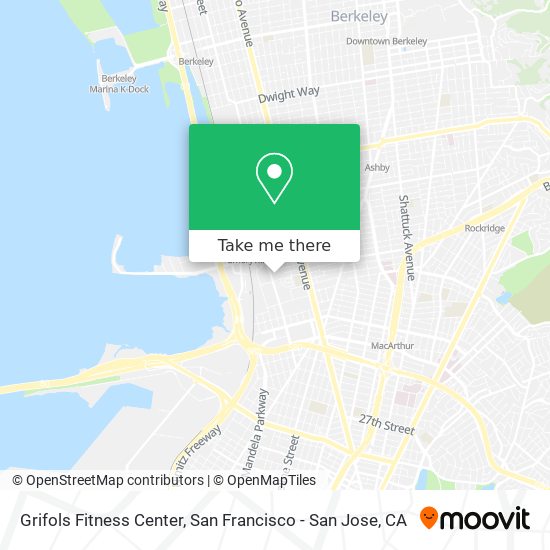 Grifols Fitness Center map