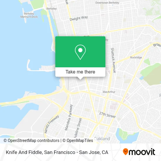 Mapa de Knife And Fiddle