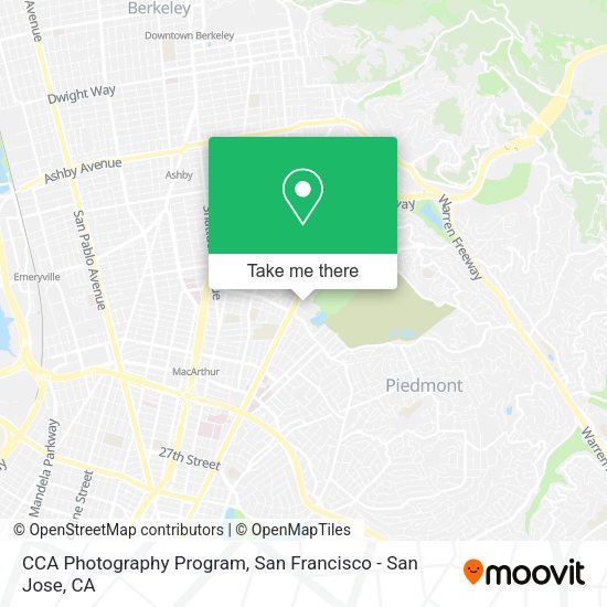 CCA Photography Program map