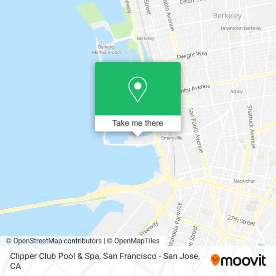 Mapa de Clipper Club Pool & Spa