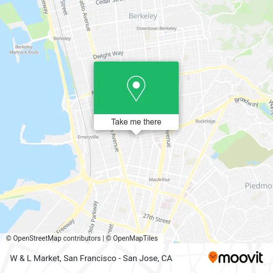 W & L Market map