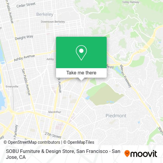 SOBU Furniture & Design Store map