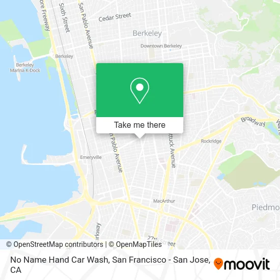 Mapa de No Name Hand Car Wash