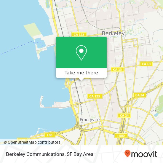 Mapa de Berkeley Communications
