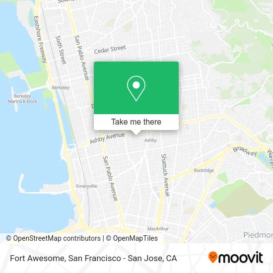 Mapa de Fort Awesome