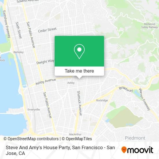 Mapa de Steve And Amy's House Party