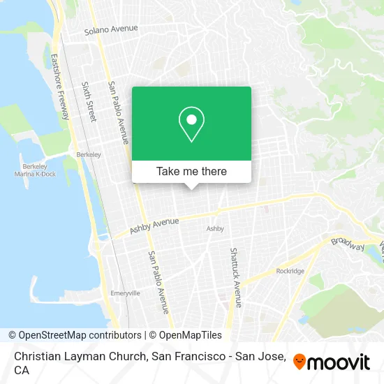 Mapa de Christian Layman Church