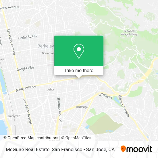 Mapa de McGuire Real Estate