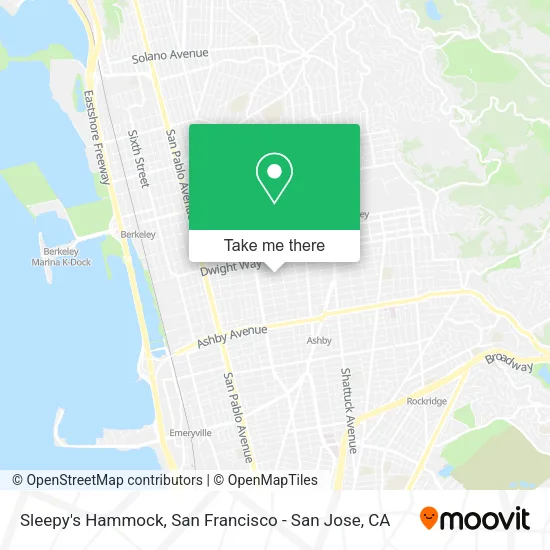 Mapa de Sleepy's Hammock