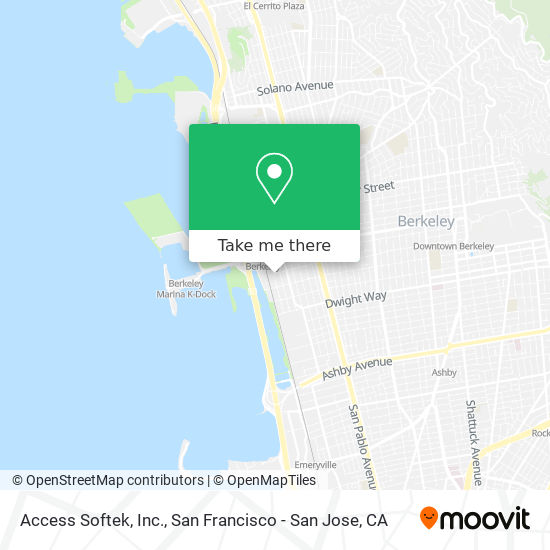 Access Softek, Inc. map