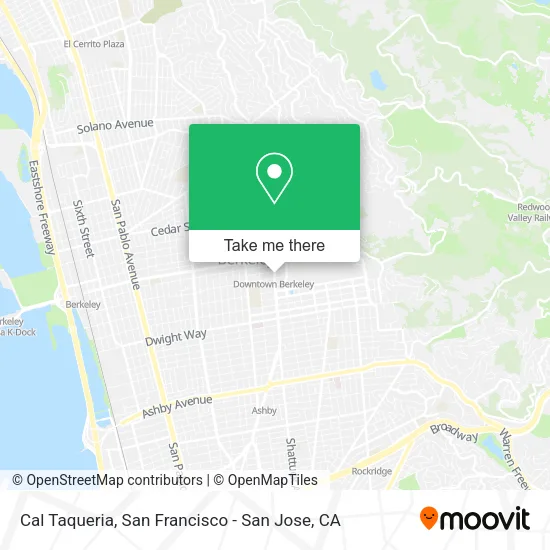 Cal Taqueria map