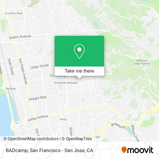 Mapa de BADcamp