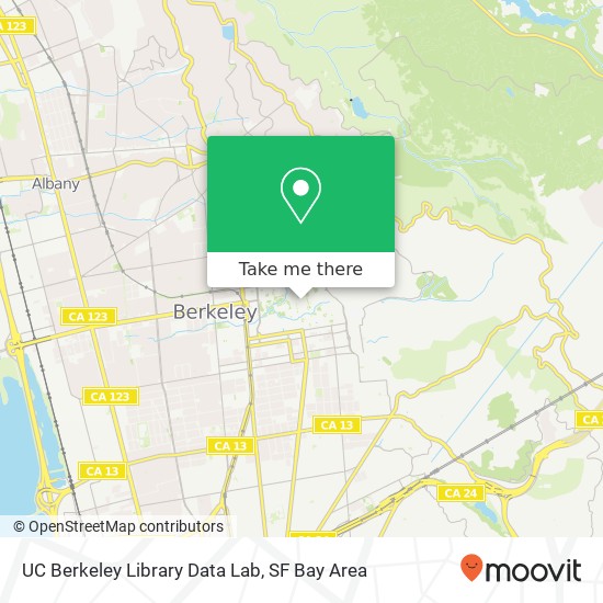 UC Berkeley Library Data Lab map