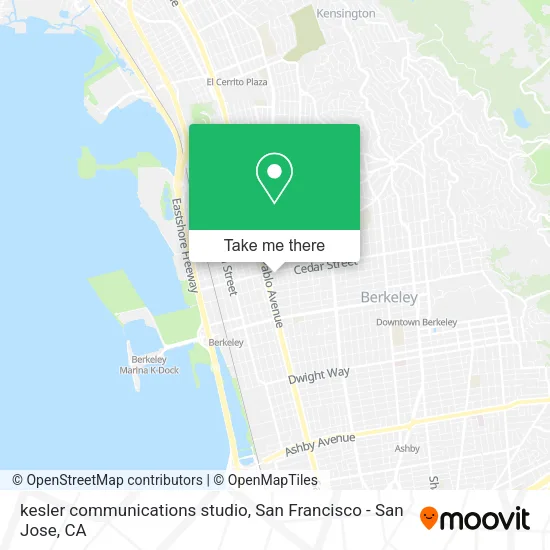 Mapa de kesler communications studio