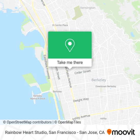 Mapa de Rainbow Heart Studio