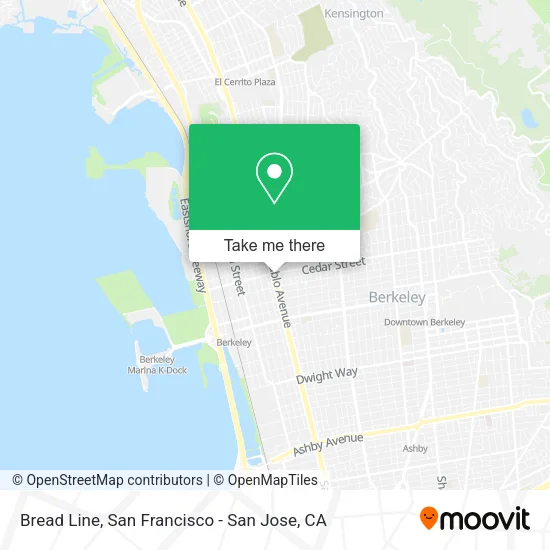 Mapa de Bread Line