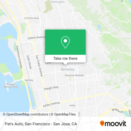 Mapa de Pat's Auto