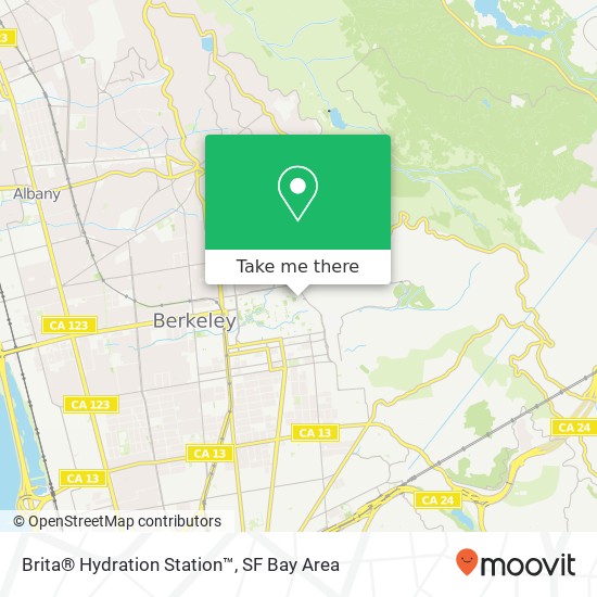 Brita® Hydration Station™ map