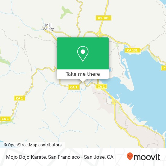 Mapa de Mojo Dojo Karate