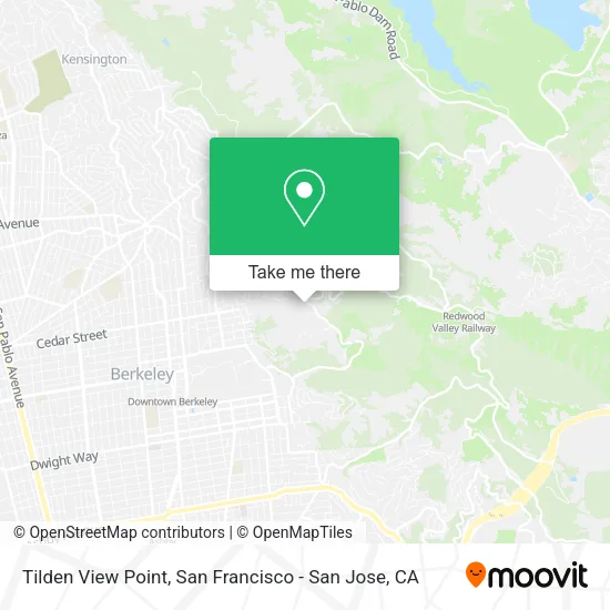 Mapa de Tilden View Point