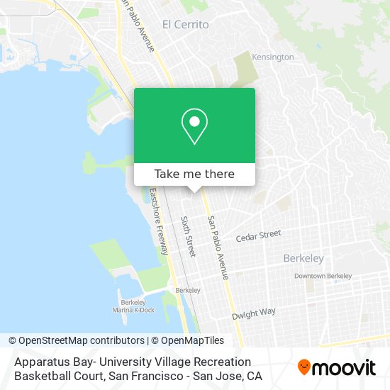 Mapa de Apparatus Bay- University Village Recreation Basketball Court