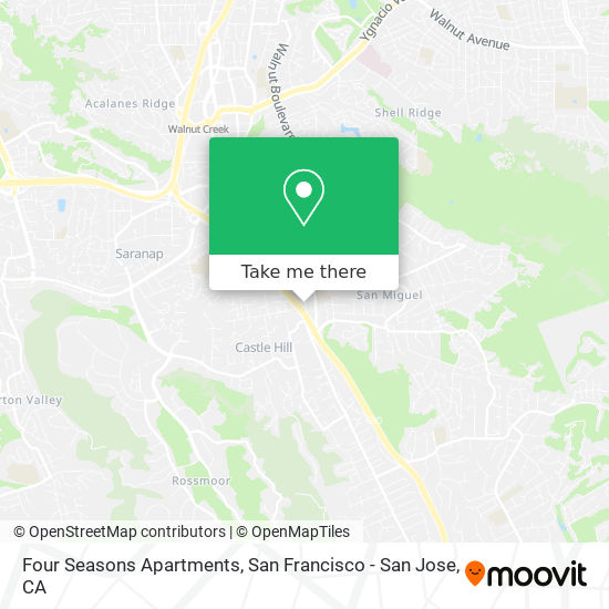 Four Seasons Apartments map