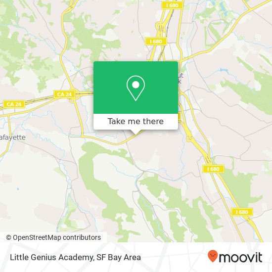 Mapa de Little Genius Academy