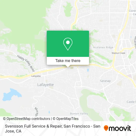 Svensson Full Service & Repair map