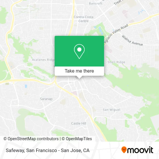 Mapa de Safeway