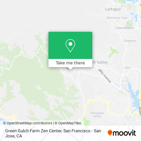 Green Gulch Farm Zen Center map