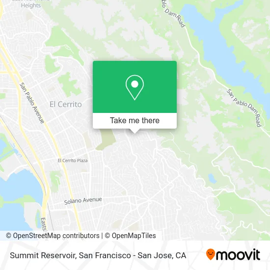 Summit Reservoir map