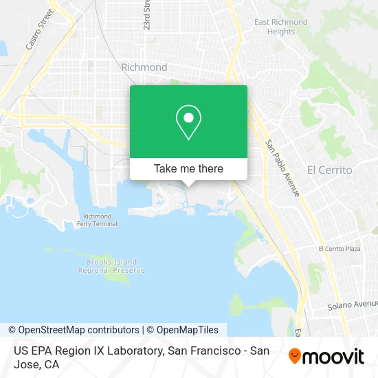 US EPA Region IX Laboratory map
