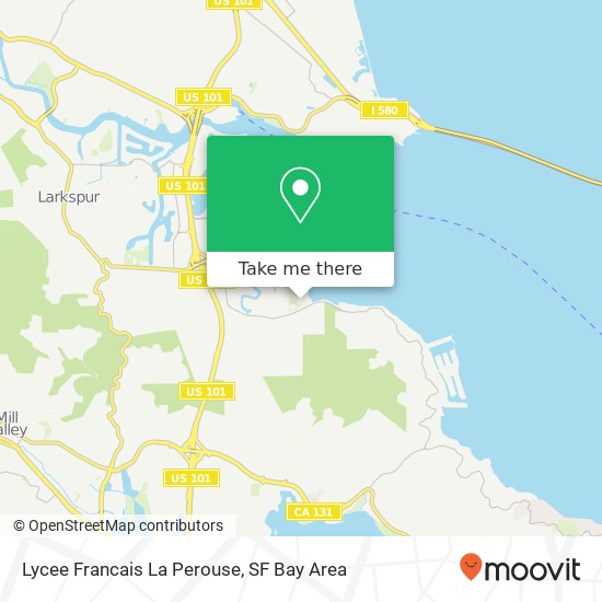 Lycee Francais La Perouse map