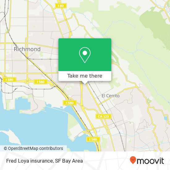 Fred Loya insurance map
