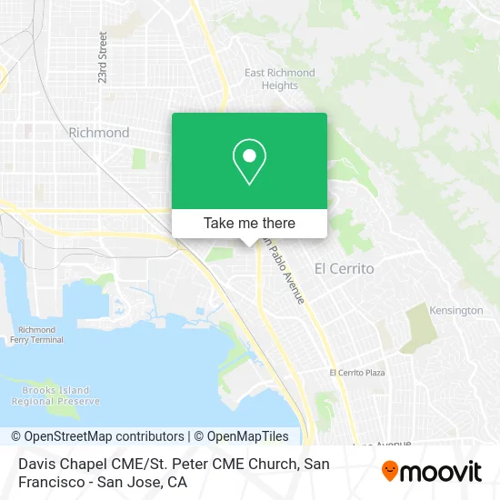 Davis Chapel CME / St. Peter CME Church map