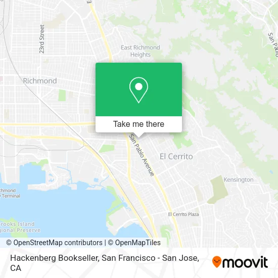 Hackenberg Bookseller map
