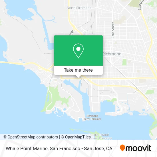 Whale Point Marine map