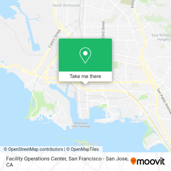 Facility Operations Center map