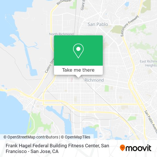 Frank Hagel Federal Building Fitness Center map