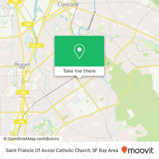 Saint Francis Of Assisi Catholic Church map