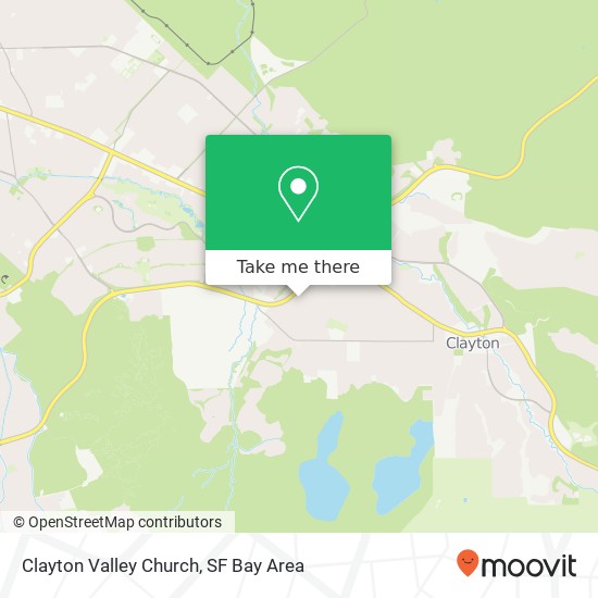 Clayton Valley Church map