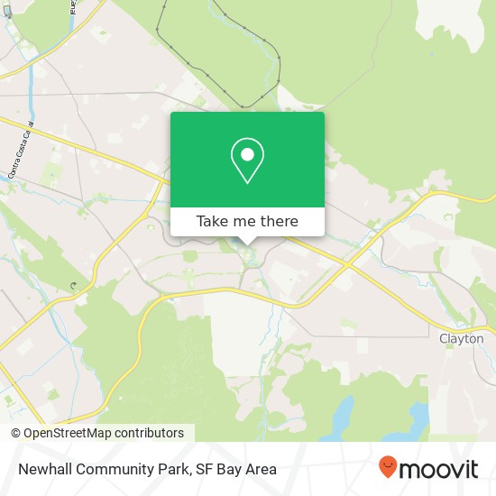 Mapa de Newhall Community Park