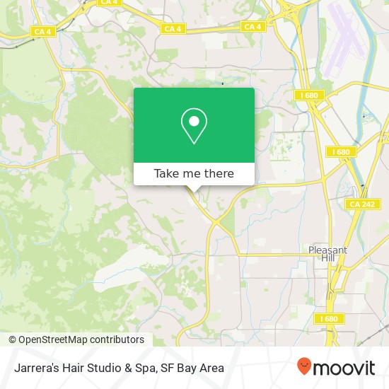 Jarrera's Hair Studio & Spa map