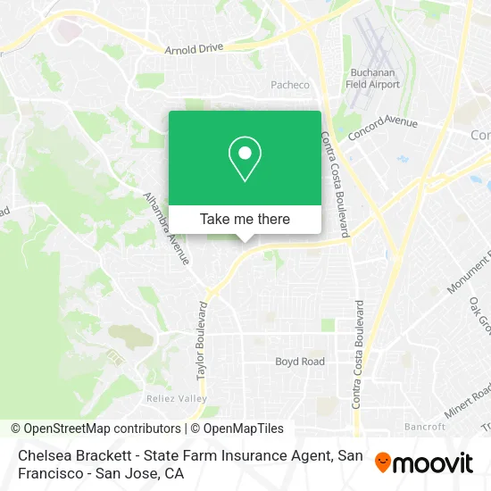 Chelsea Brackett - State Farm Insurance Agent map