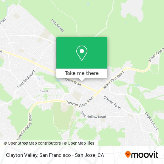 Mapa de Clayton Valley