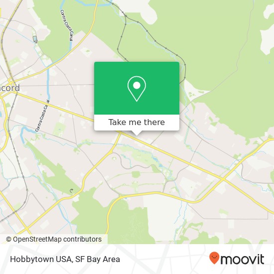 Hobbytown USA map