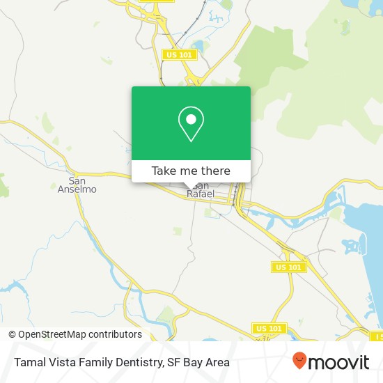 Tamal Vista Family Dentistry map